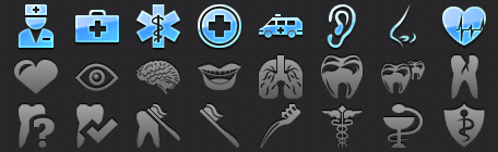 Medical iPad and iPhone Icons