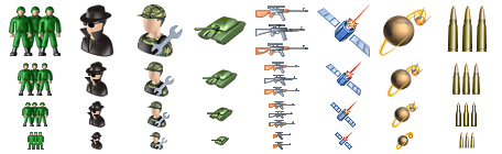 military icons